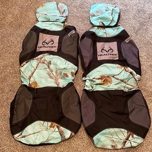 Real Tree Mint Car Seat Covers